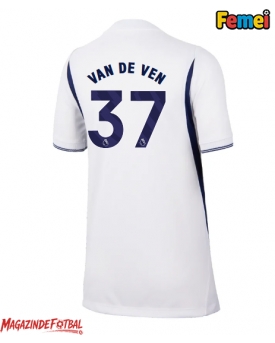 Tottenham Hotspur Micky van de Ven #37 Tricou Fotbal Replică 2026-27 Femei Acasa Tottenham Hotspur Micky van de Ven #37 Tricou Fotbal Replică 2026-27 Femei Acasa
